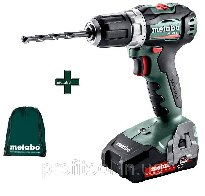 Акумуляторний шуруповерт METABO ВЅ 18 L BL (602326500)
