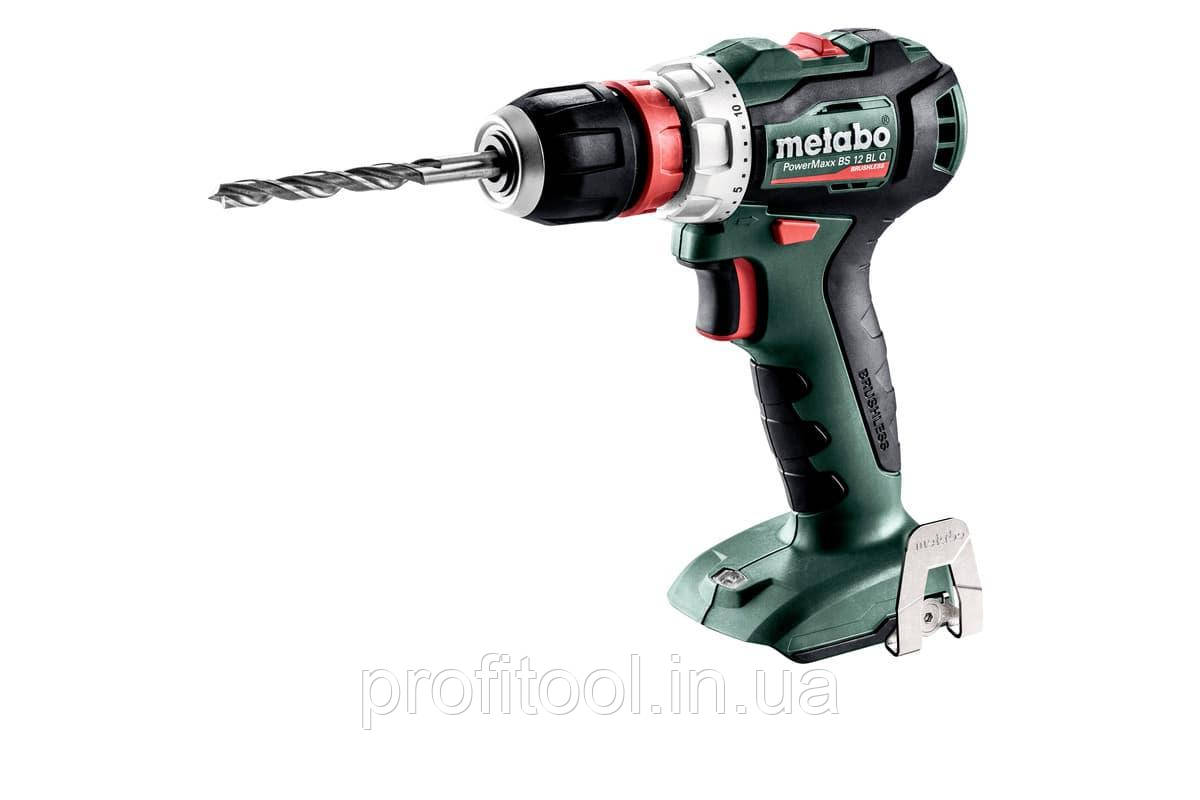 Акумуляторний шуруповерт METABO PowerMaxx ВЅ 12 BL Quick каркас (601039890)