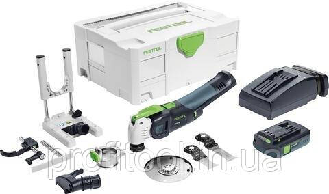 FESTOOL Багатофункціональний інструмент VECTURO OSC 18 Li 3,1 E-Set (574851)