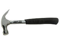 Молоток-лапа Молоток 370г; прорезированная ручка из марганцевой стали удерживает усилие 150кг; круглый боек