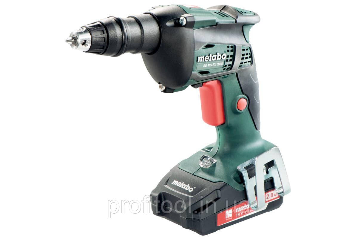 Акумуляторний шуруповерт для гіпсокартону METABO SE 18 LTX 6000 (620049500)