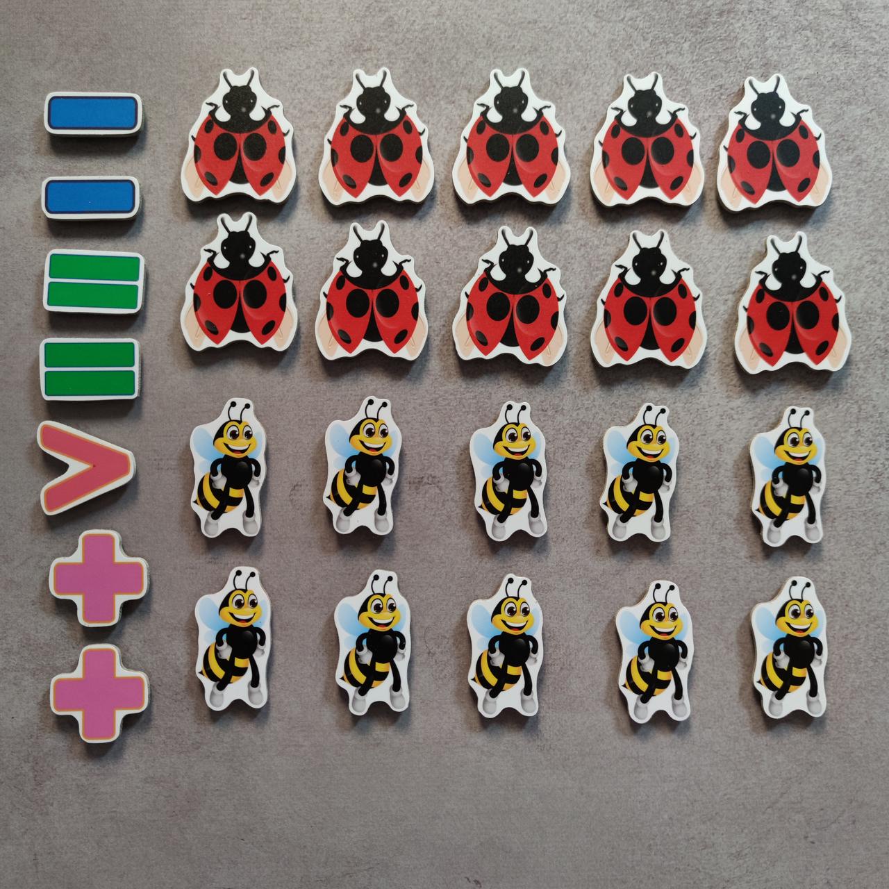 Магнітна математика Сонечк та Бджілки