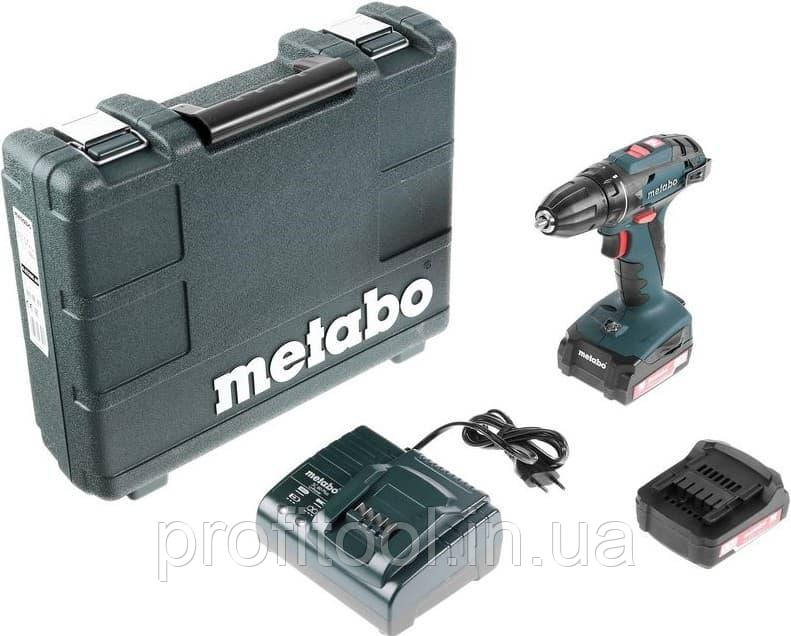 Акумуляторний шуруповерт METABO BS 14,4 Li 2 Акб 1.3 Ач (602206500)