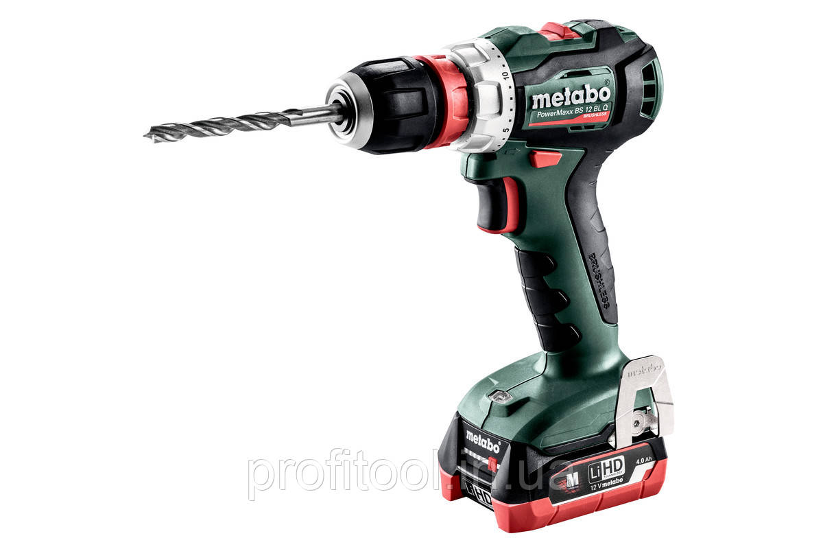 Акумуляторний шуруповерт METABO PowerMaxх ВЅ 12 BL Quick (601039800)
