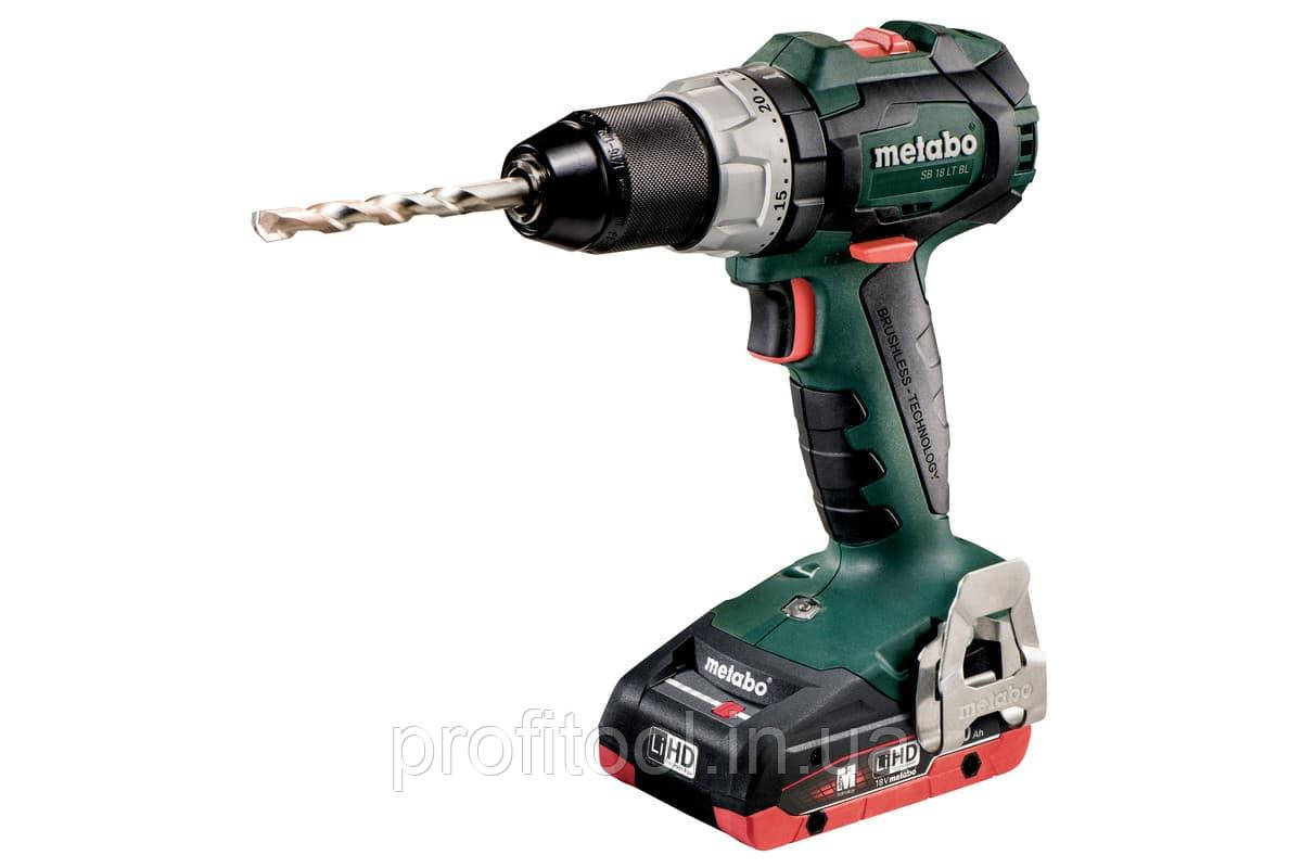 Акумуляторний шуруповерт METABO SB 18 LT BL 2*4.0 Ач LiHD (602316800)