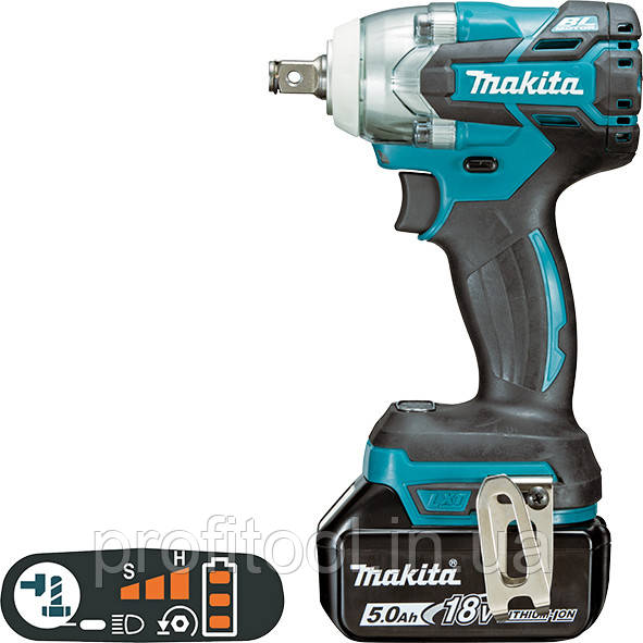 Акумуляторний гайковерт MAKITA DTW285RT3J
