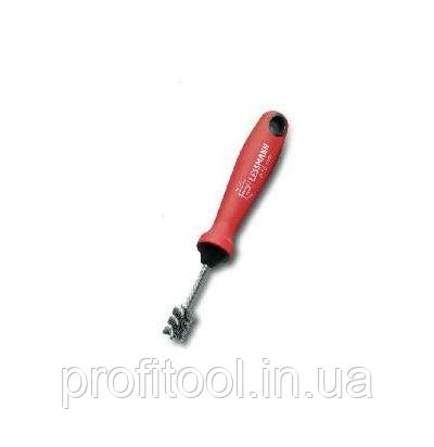 Щітка фитинговая LESSMANN D28х185х20 мм; для внутрішньої очистки Нержавіюча дріт 0,2 мм 562522, фото 1