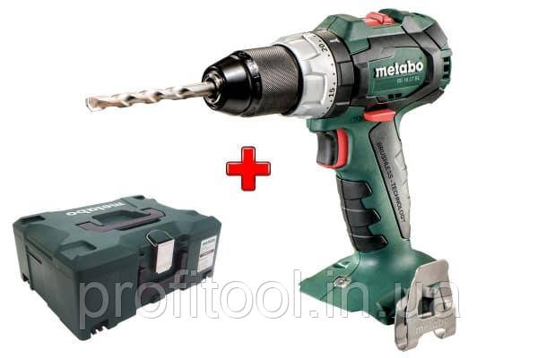 Акумуляторний шуруповерт METABO BS 18 LT BL каркас + MetaLoc (602325840)