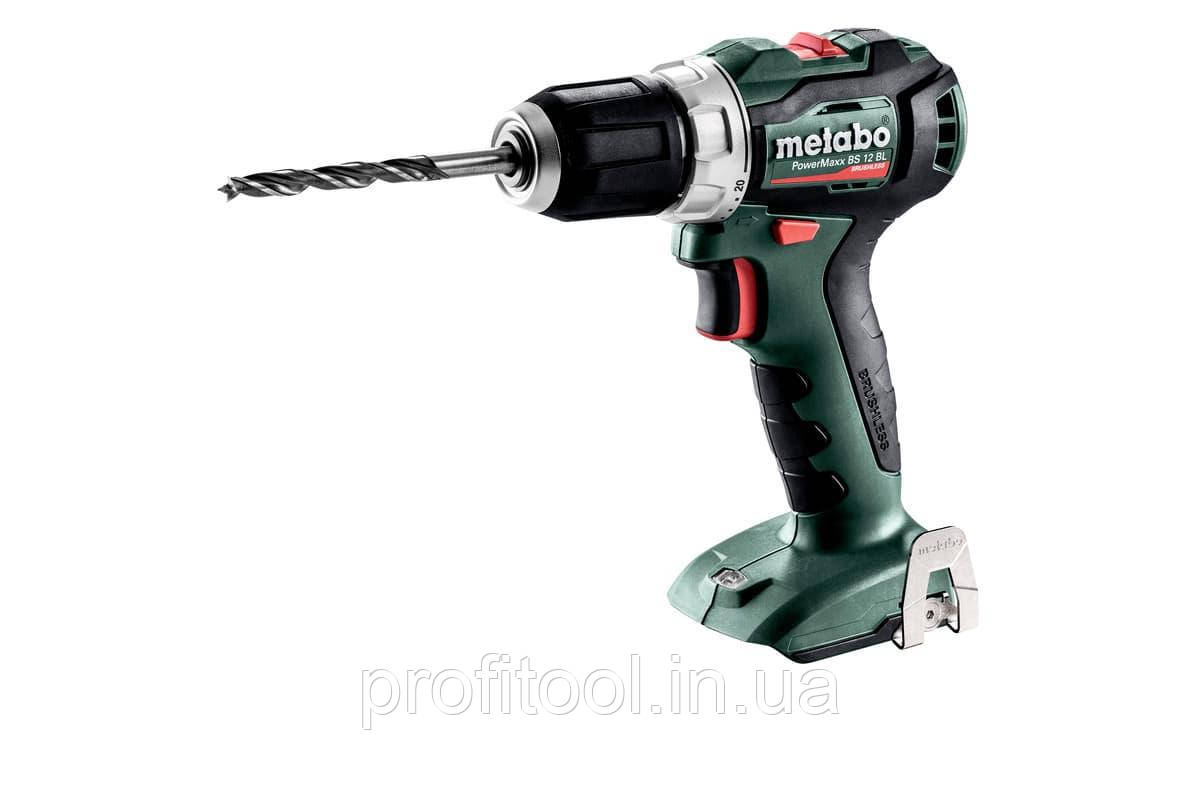 Акумуляторний шуруповерт METABO PowerMaxx ВЅ 12 BL каркас+MetaLoc (601038840)