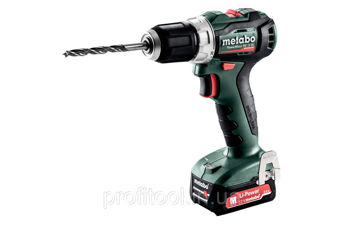 Акумуляторний шуруповерт METABO PowerMaxx ВЅ 12 BL (601038500)