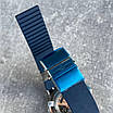 Годинник наручний Ulysse Nardin Maxi Marine AAA Blue-Silver-Blue преміальні ААА класу, фото 2