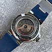 Годинник наручний Ulysse Nardin Maxi Marine AAA Blue-Silver-Blue преміальні ААА класу, фото 10