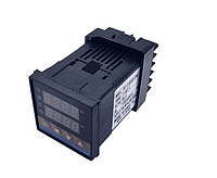 Электронный термостат регулятор температуры 0 - 400С 220В REX-C100 выход SSR