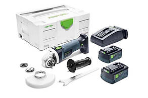 FESTOOL Акумуляторні кутошліфувальні машинки AGC 18-125 Li 5,2 EB-Plus (575344)