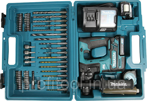 Акумуляторний перфоратор MAKITA HR166DWAE1