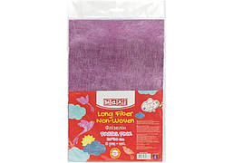 Флізелін, 20*30 см, 30±1 г/м2, 5 листків, пастельний рожевий