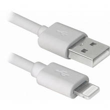 Дата кабель USB 2.0 AM to Lightning 1.0 m MFI Rainbow REAL-EL (EL123500051)