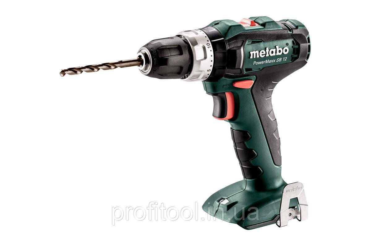 Акумуляторний ударний шуруповерт METABO PowerMaxx SB 12 Каркас (601076890)