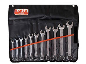 Набір ключів BAHCO комбінованих вигнутих 6-22 мм; 17шт екстра ванадієва сталь (111M\17T)