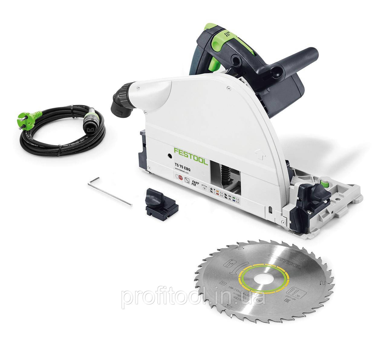 Заглибна Пила дискова FESTOOL TS 75 EBQ (561184)