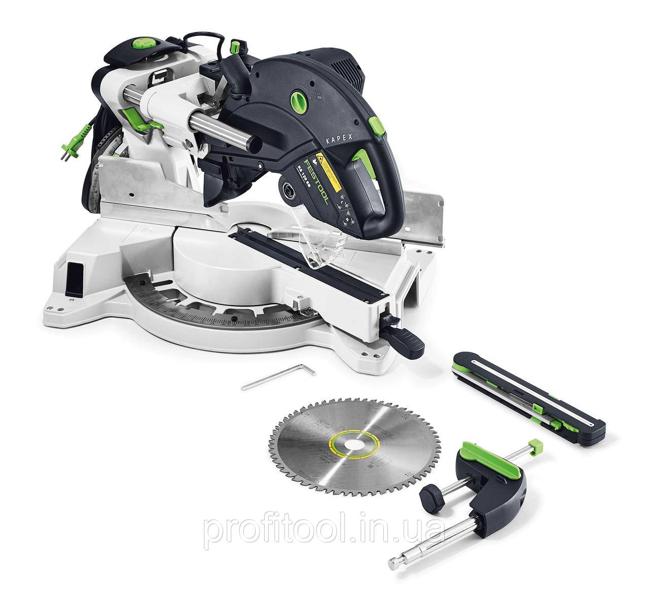 Пила торцювальна з протяжкою FESTOOL KAPEX KS 120 ЕВ (561283), фото 1