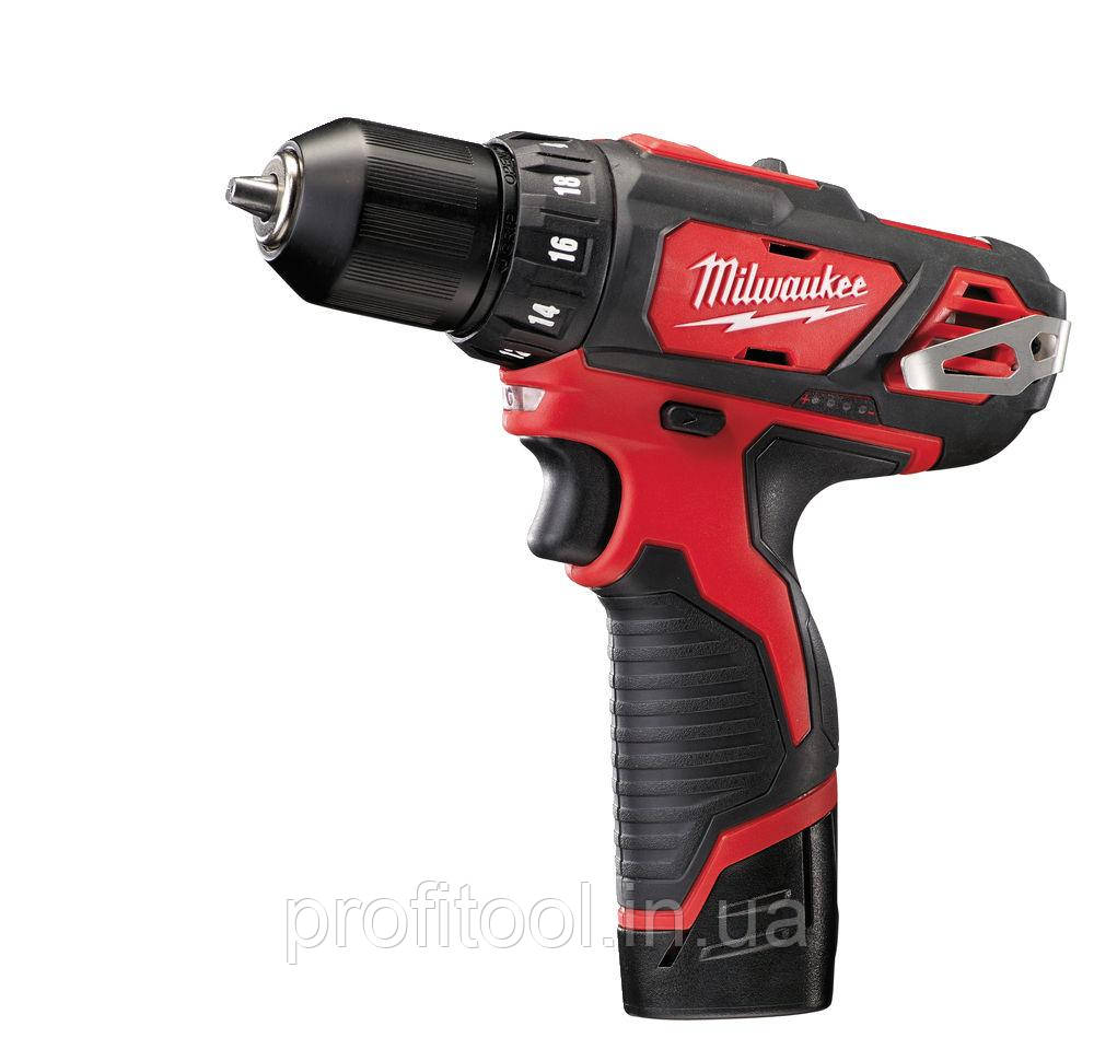 Дрель/шуруповерт MILWAUKEE M12 BDD-202C (4933441915) - фото 1 - id-p861595246