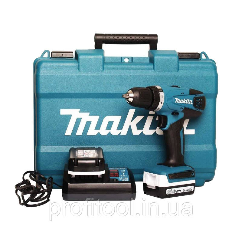 Акумуляторний шуруповерт MAKITA DF347DWE, фото 1