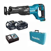 Аккумуляторная сабельная пила Makita DJR186RME