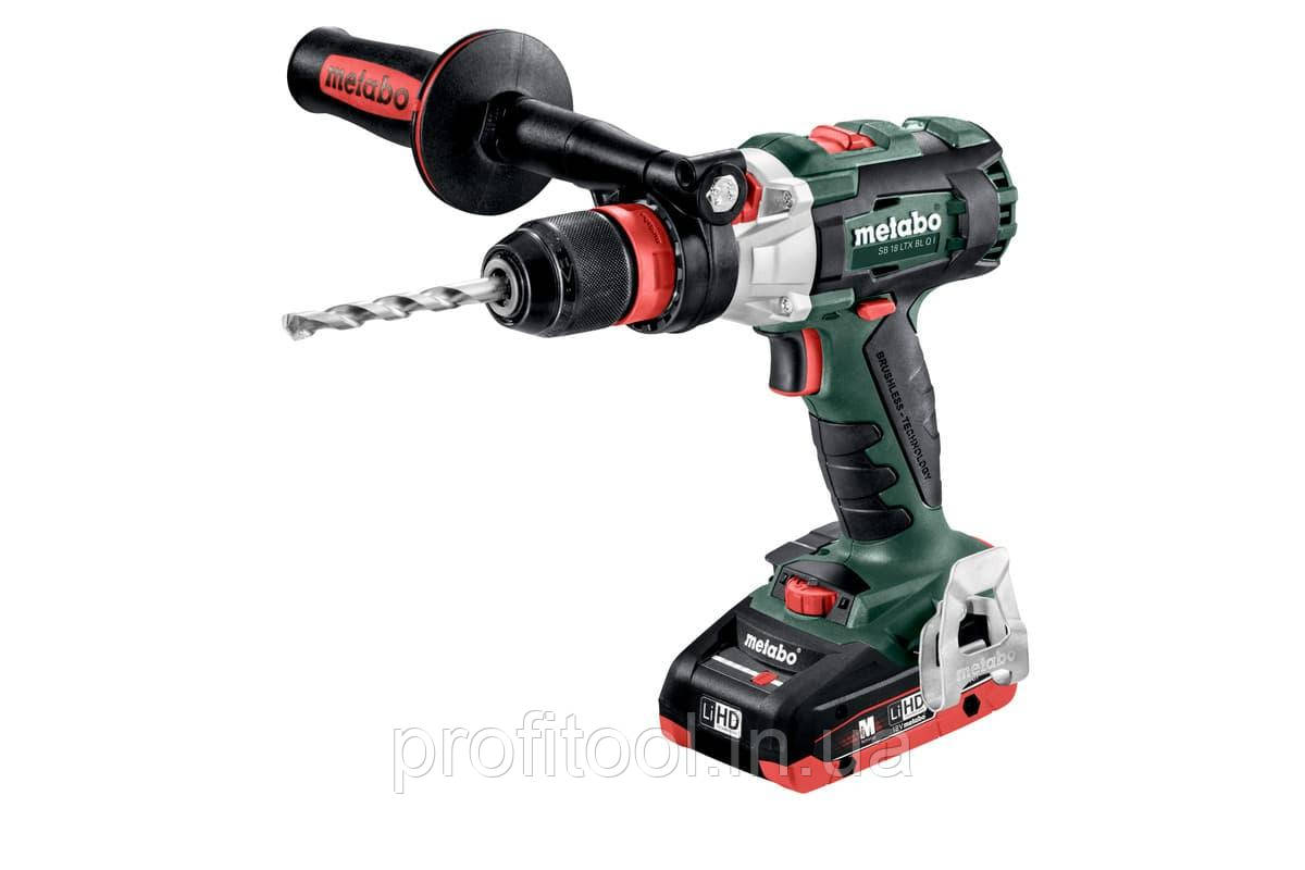 Акумуляторний ударний дриль-шуруповерт METABO SB 18 LTX BL Q I 2*4.0 Ач LiHD (602353800)