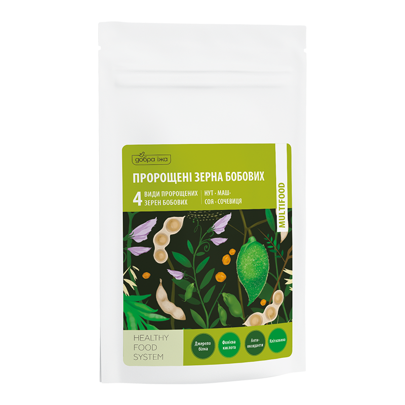 Пророщені зерна бобових Good Food (150 г)