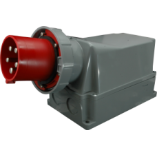 Виделка настінна IPGN 12553 IP67 (125A 400V 3P+N+PE) SEZ, фото 1