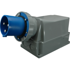 Виделка настінна IPGN 12532 IP67 (125A 400V 2P+PE) SEZ, фото 1