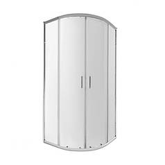 Душова кабіна Qtap Taurus CRM1011AC6 100х100 см, скло Clear 6 мм покриття CalcLess, без піддона