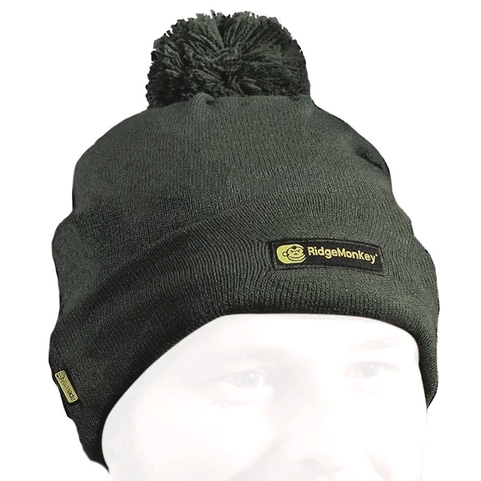 Шапка Ridge Monkey APEarel Bobble Beanie Hat Green, фото 1