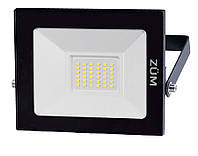Прожектор светодиодный ZUM 20w 6400K 1600Lm 57042