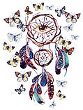 Флізелінові дитячі фото шпалери з метеликами 206x275 см ловець снів (13066VEA)+клей, фото 2