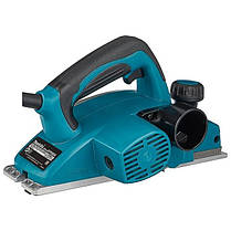 Електричний ручний рубанок (фуганок) MAKITA KP0800 : 620 Вт, ширина 82мм, глибина 2.5мм, 2.6 кг (електрорубанок), фото 3