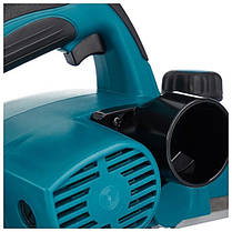 Електричний ручний рубанок (фуганок) MAKITA KP0800 : 620 Вт, ширина 82мм, глибина 2.5мм, 2.6 кг (електрорубанок), фото 5