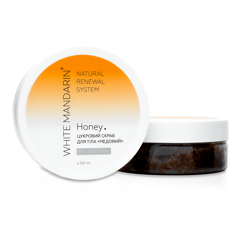 Скраб цукровий для тіла Медовий Spa Protection White Mandarin 150 мл