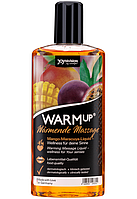 Массажное масло с разогревающим эффектом с ароматом манго и маракуйи WARMup Mango + Maracuya, 150 мл.