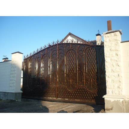 Ворота ковані Бум-3, фото 1