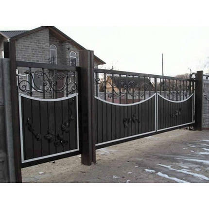 Ворота ковані Дубно, фото 1