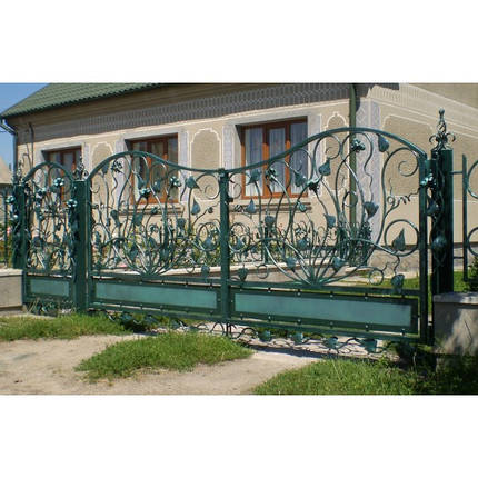 Ворота ковані Елін, фото 1