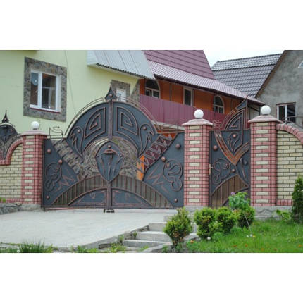 Ворота ковані Мун, Мун плюс, фото 1