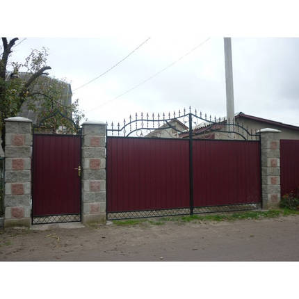 Ворота ковані Профіт-6 ( Профіт), фото 2