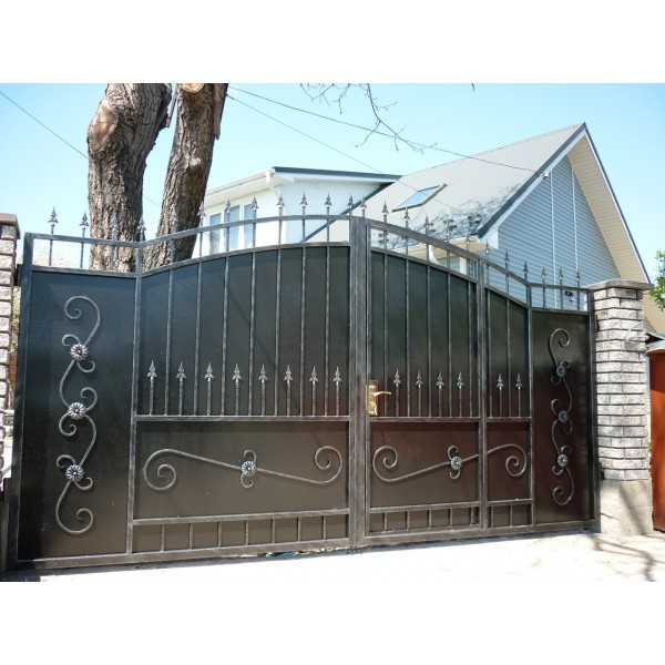 Ворота ковані Чорний принц, Чорний принц плюс ( Чорний принц)