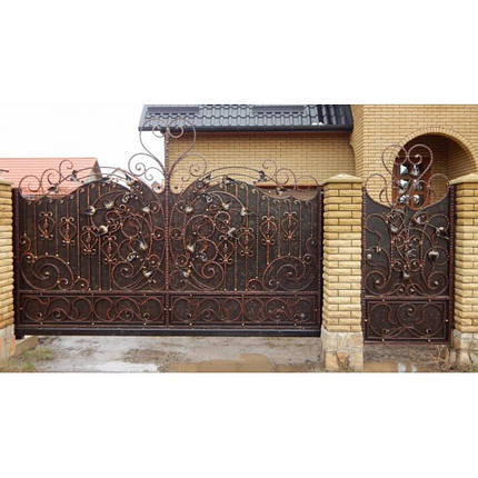 Ворота ковані Джинс ( Джынс), фото 2