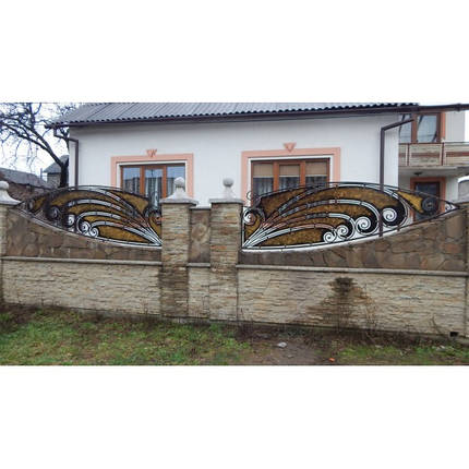 Паркан кований Павлін ( Павич), фото 1
