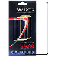 Защитное стекло Walker 3D Full Glue для Oppo A52 / A72 / A92 Black
