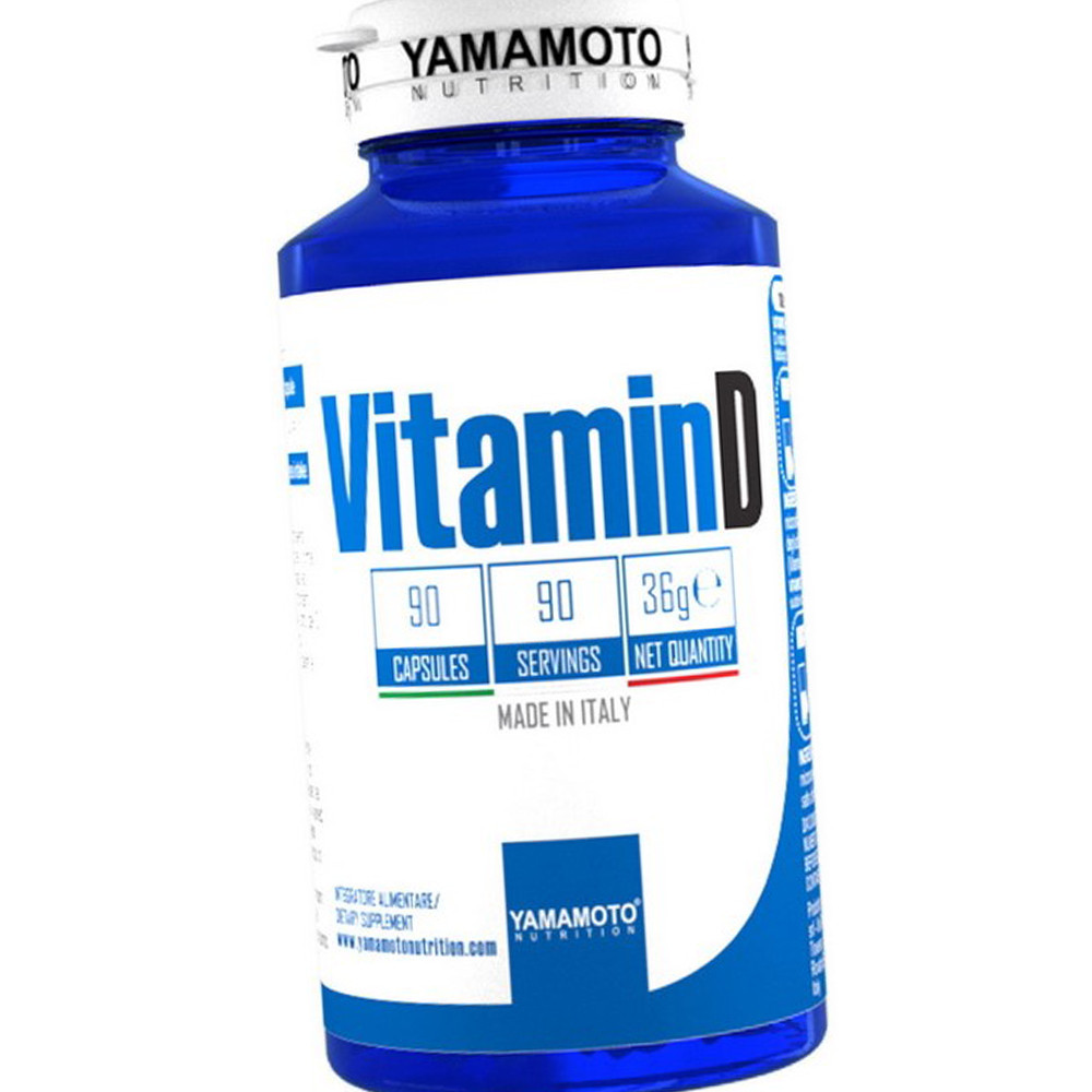Вітамін Д Yamamoto nutrition Vitamin D 90 таблеток, фото 1
